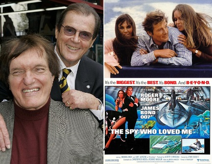 Roger Moore Terpercik Api Saat Syuting Film James Bond